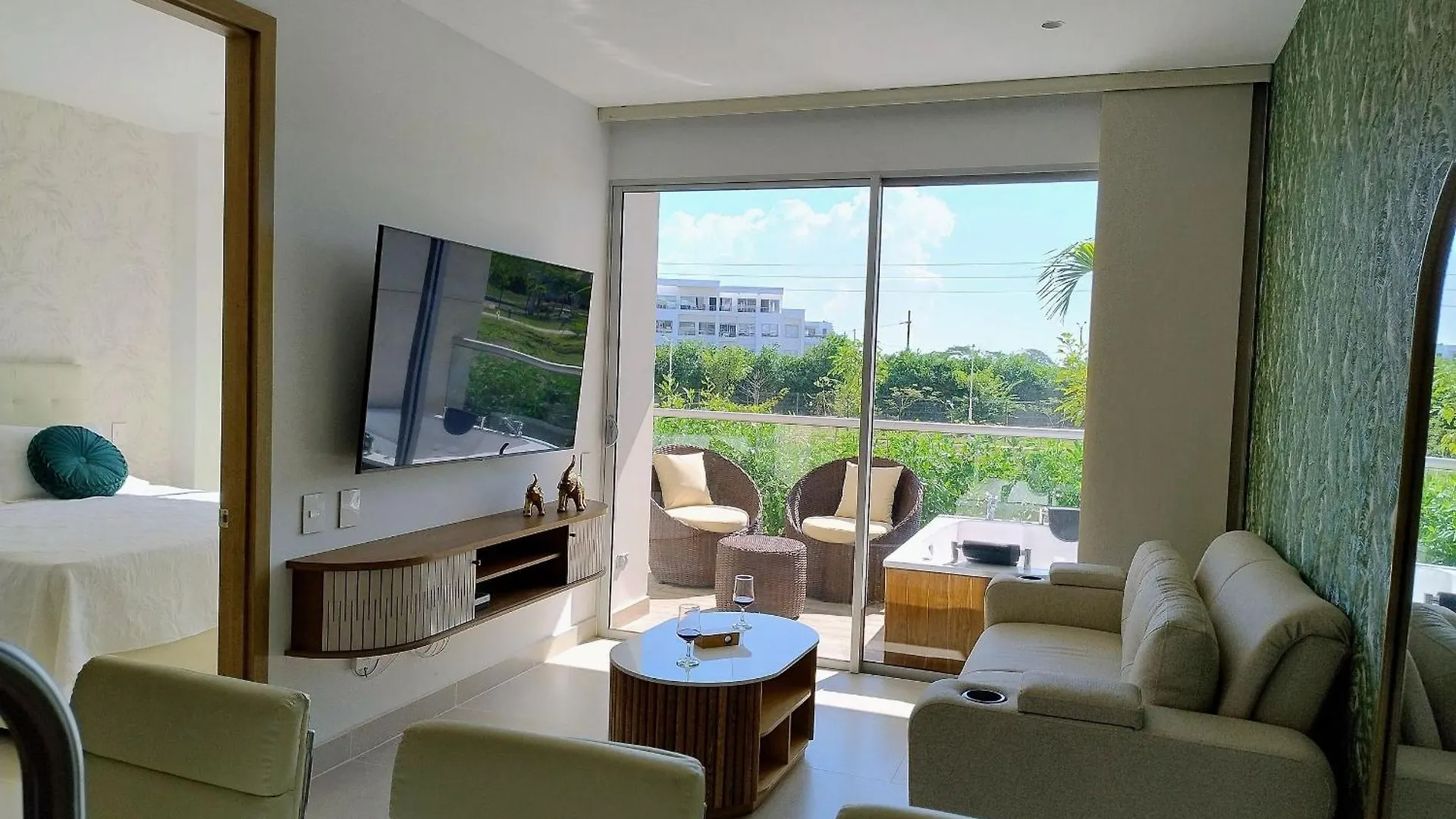 Lejlighed Apartamento Con Jacuzzi En Baia Kristal Cartagena