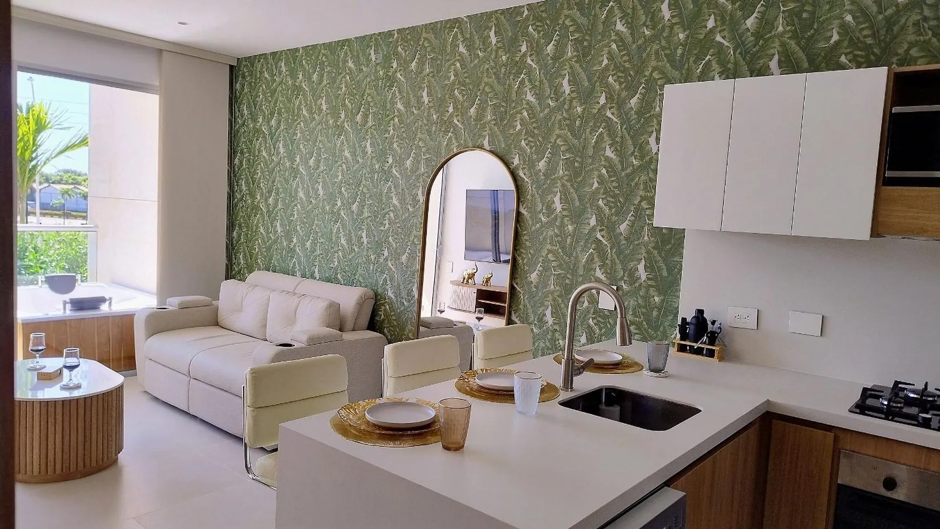 Apartamento Con Jacuzzi En Baia Kristal Cartagena Colombia