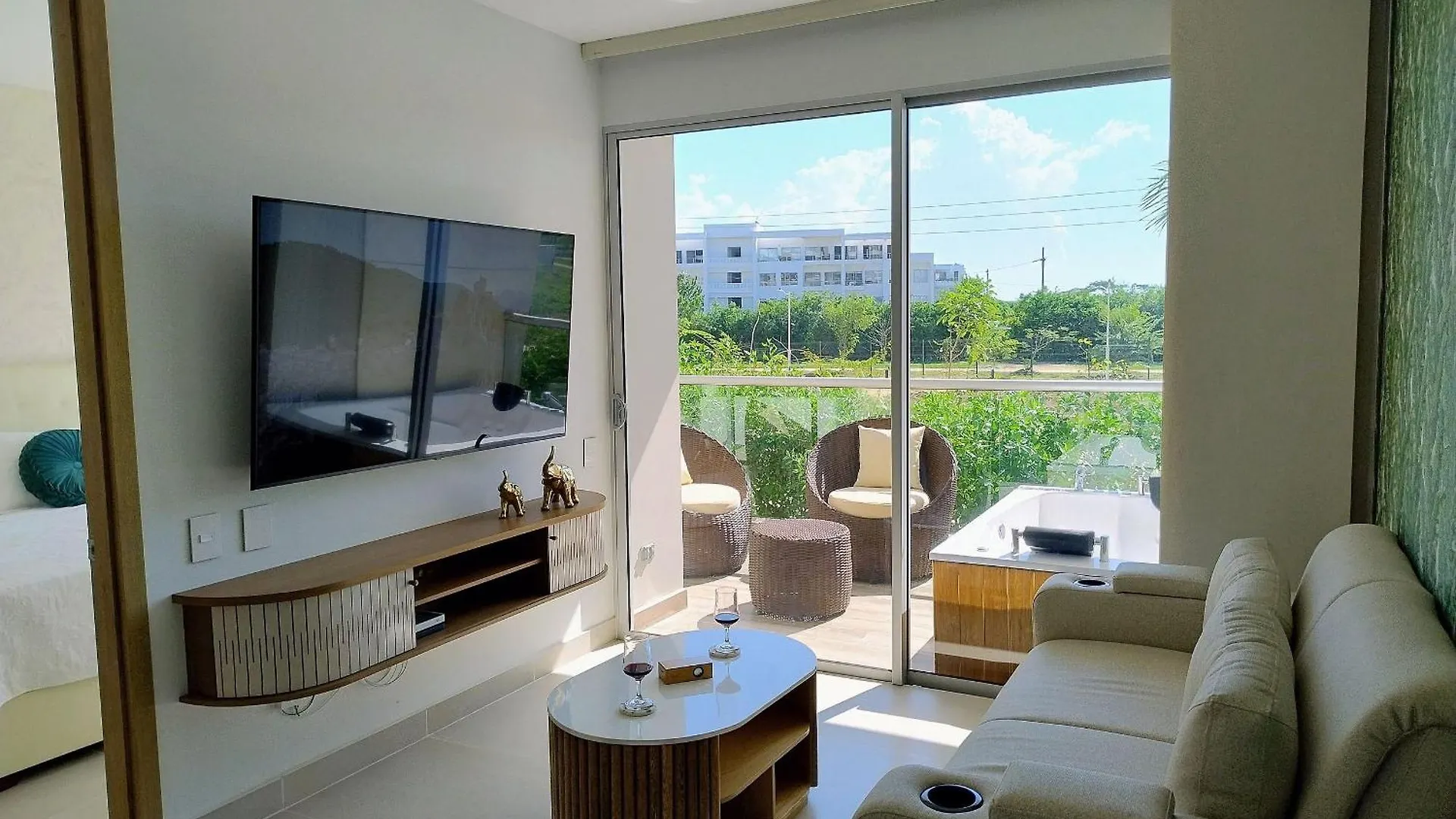 Lejlighed Apartamento Con Jacuzzi En Baia Kristal Cartagena